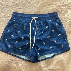 H&M Palm Tree Swimming Trunks